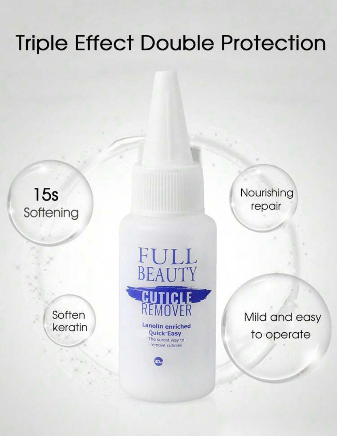 Nail Cuticle Remover | Softening Gel for Dry Cuticles