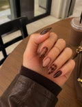 Autumn Tortoise Shell Gelx Nails