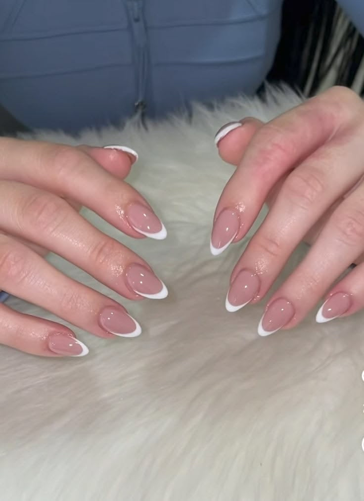 Latte Nude Base French Tips