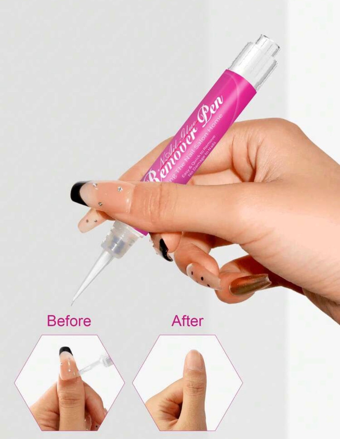 Nail Glue Removing Pen | Non damaging Remover Tool | 1 pcs