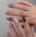 Polka Dot Abstract Gel Nails