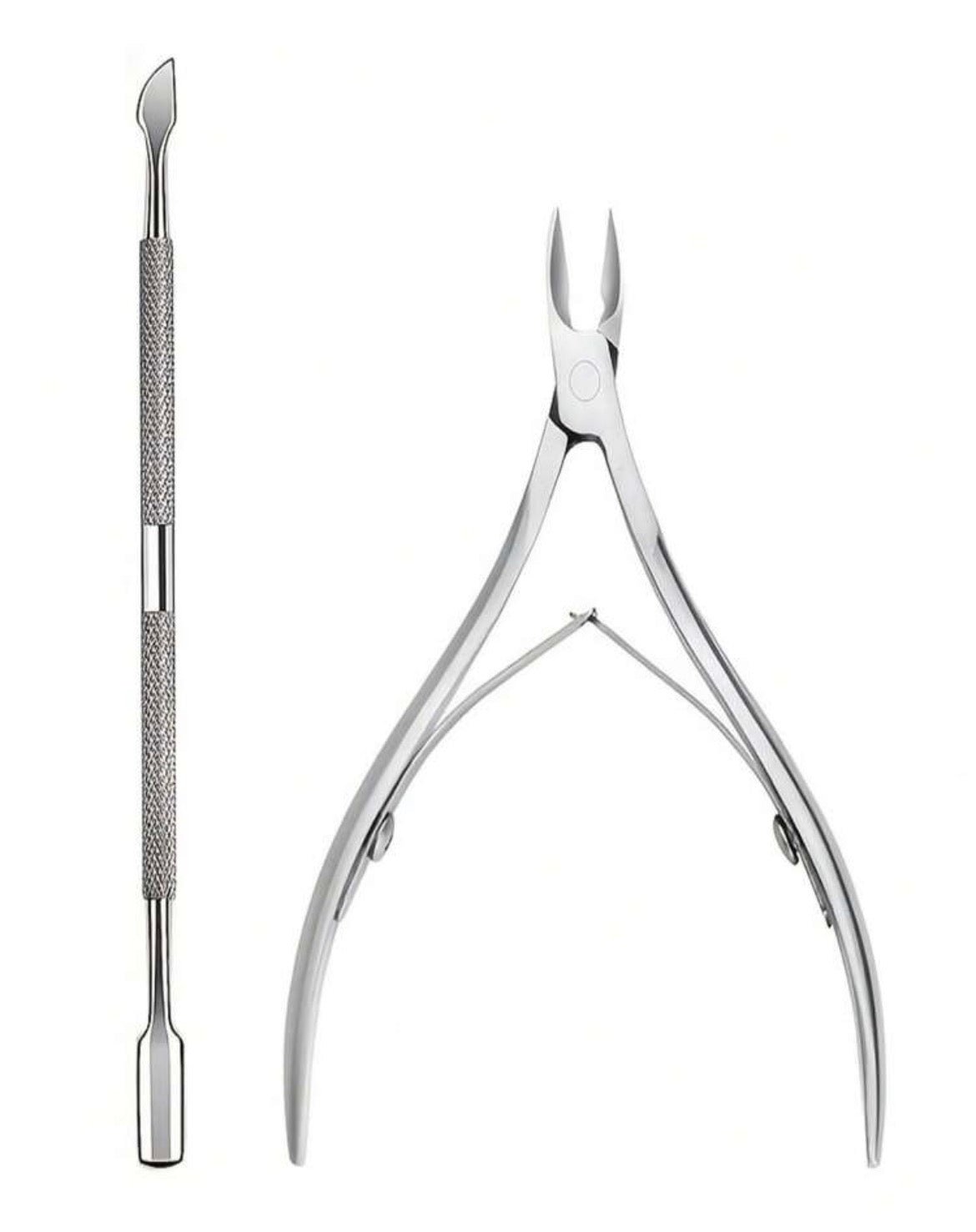 Manicure set | Cuticle Pusher & Nipper | 2 pcs