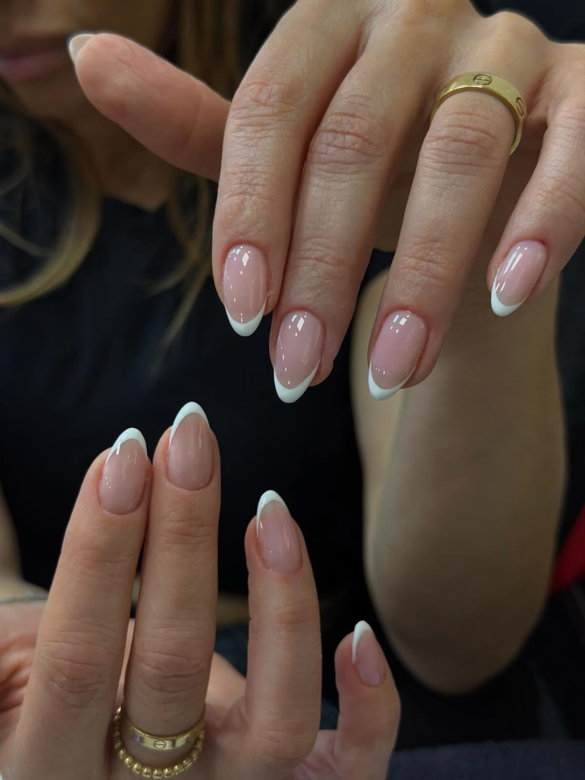 Natural gellish french tips