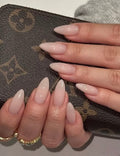Gelx Natural Beige Nails
