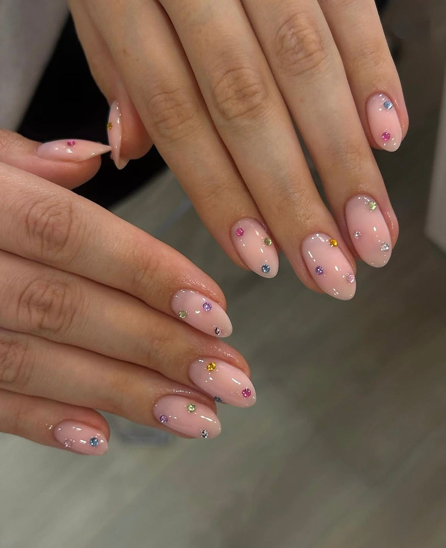 Bedazzled Swarovski Crystal Nails